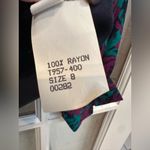 Pendleton Vintage Country Sophisticates by  Blouse Art To Wear Floral Teal Size 8 Photo 8