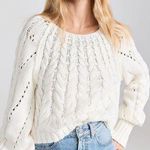 Free People Sandre Pullover Sweater Photo 5