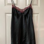 PINK - Victoria's Secret Silky VINTAGE VICTORIA SECRET BABYDOLL BLACK AND RED LACE LINGERIE MEDIUM Photo 0