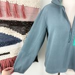 Patagonia Microdini 1/2 Zip Fleece Pullover Grey Sz S Mock Neck Long Sleeve Photo 4