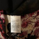 cupio  long sleeve floral top size large Photo 2