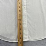 Vtg PGB Button Down Shirt Women XL White/Gold Studs Jaguar Embroidery Pocket USA Photo 7