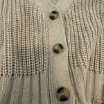 Ultra Flirt Distressed Cropped Cardigan Sweater Photo 2