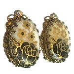 Vintage W. Germany Floral Clip Photo 1