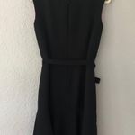 K Petite Black Dress with Bottom Ruffles Photo 6