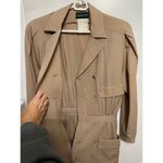 Harvé Benard Harve Benard vintage 100% wool button tan dress‎ size 8 Photo 1