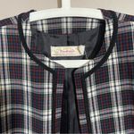 Pendleton Young 100% Virgin Wool Jacket Vintage Plaid Open Blazer Photo 8