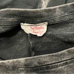 Fantastic Fawn Gray Mineral Wash Cotton Oversized Tunic length Crewneck Shirt Photo 11