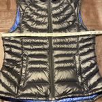 Bernardo  Goose Down Puffer Vest Black Full Zip Womens Medium Full Zip Outdoor‎ Photo 11