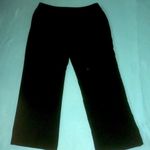 Jones Wear SUIT fully lined flared pants office or dressy black NEW size 14 Photo 1