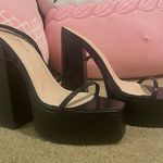 Nasty Gal platform heel sandals Photo 0