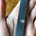 Natural Sleeping Beauty Turquoise Leather Arrow Bracelet Black Photo 8