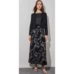 Ming Wang ‎ Tailored Moto Jacket Zip-Front Knit Size Large Photo 3