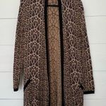 Soft Surroundings Women’s One Size Leopard Cardigan Open Front Photo 0