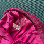 Lulu’s Hilaria Fuschia Pink Sequin Halter Asymmetrical Hem Mini Dress NWT M Size M Photo 3