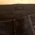 MOTHER Black Ankle Frayed Jeans Size 26 Photo 2