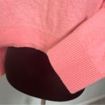 Pilcro  Women’s 100% Cashmere Alani Pink Mock Neck Cropped Boxy Sweater Size S Photo 3