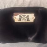 Juicy Couture NEW NWT Vintage  Black Satin Makeup Bag Photo 0