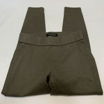 Liverpool  Women's Elastic Waist Flat Front Pull-On Green Jeggings Size 4P / 27 Photo 0