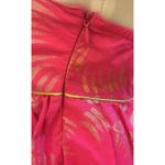Candie's NEW Juniors Hot Pink Empire Waist Halter Dress Metallic Accents Size 3 Photo 3