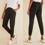 Amour Vert  ribbed black knit jogger sz XS Photo 1