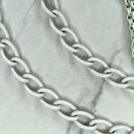 White Beehive Swirl Tassel Charm Chain Link Belt Extra Small/Small (XS/S) ✨ Photo 8