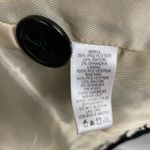 Victor Acosta Embroidered Scribble Floral Blazer Jacket Small Business White Photo 7