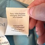 Alfred Angelo seafoam green short crinkle chiffon dress Size 6 Photo 5