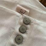 Cinq à Sept Meryl Cropped Flare Leg Jeans in White Size 12 New w/Tag Retail $295 Photo 10