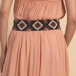 Handmade Southwestern Beaded Belt Black Photo 1