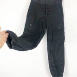 Nasty Gal Gal After Party Vintage At Ease Pants Small Black Cargo Joggers Y2K Photo 9