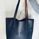 ASOS Black Vegan Leather Tote Photo 0
