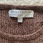 Carolyn Taylor Sweater Brown Size XL Photo 3