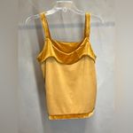 Old Navy  women’s Casual Coquette Mustard Tobacco Leaf Velvet Cami/Tank Top|Sz: S Photo 11