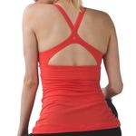 Lululemon WRAP IT UP Vibrant ALARMING Orange TANK TOP 6 Photo 2
