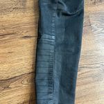 Free People  Coated Low Rise Jillian Skinny Pant Black Size 26 Photo 1