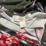 Nine Britton Olive Floral Brushed Knit Tank Top Sz 2X NEW Summer Warm Soft NWT Photo 4