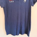 Ralph Lauren NAVY POLO  COLLARED SHORT SLEEVE POLO MIDI DRESS Photo 2