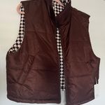 Boutique Reversible Vest Brown Size L Photo 0