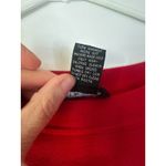 Limited Jeans Vintage USA Flag Sweatshirt Red Crew Neck Women Sz S Photo 3