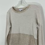 Beyond Yoga Cross Paths Pullover in Oatmeal Heather Size Small Photo 2
