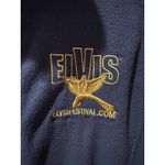 Port Authority Elvis Presley Festival Fleece Zip-front Navy Micro fleece Women’s Size Small Photo 1