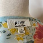 Privy #30 Mint green floral surplice bodysuit Photo 3