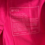 FIGS Salta Seamless Longsleeve Underscrub in Ombre Deep Cranberry, Size Medium Photo 2