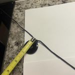 Cookie Lee Signed Costume Necklace Black / Silver Tone Photo 11