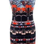 Clover Canyon NWT  floral bodycon neoprene dress sz S Photo 0