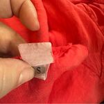 Red Sleeveless Dress with Polka Dot Detail Sleeveless Photo 10