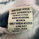 Women's Button Front Tie Dye Shirt Size XL Long Sleeve Ceam & Gray Photo 8