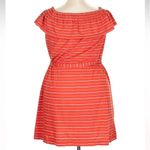 Loft Ann Taylor  BEACH Striped Off-Shoulder Belted Dress Coastal Plus Size XXL Photo 4