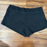 UGG  Black Knit Lounge Shorts Photo 1